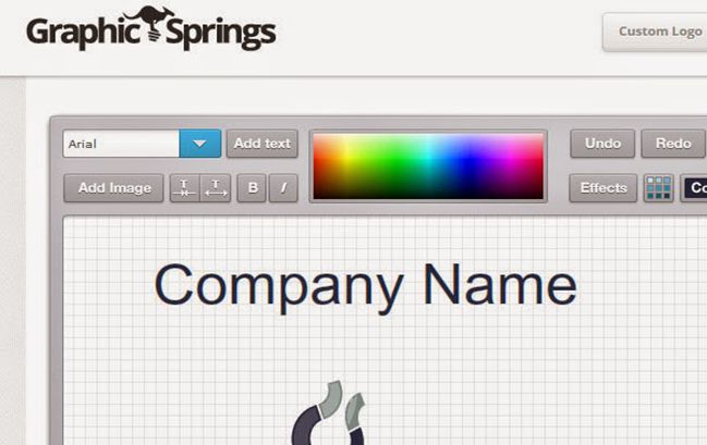 trang web thiết kế logo online graphic spring