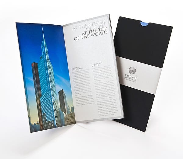 Thiết kế Brochure Trump center