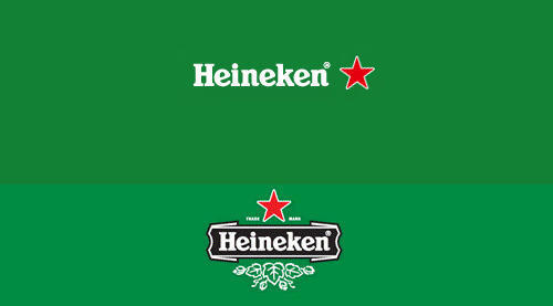 Thiết kế logo của Heineken