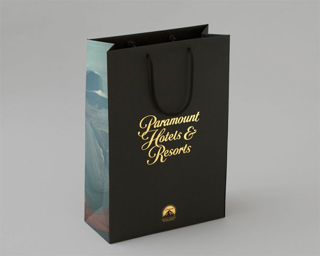 Bộ nhận diện thương hiệu khách sạn Paramount Hotel & Resorts gift bag