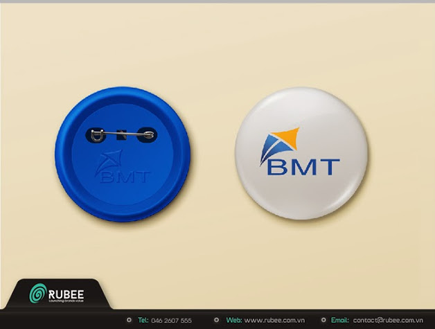 Mẫu logo công ty xây dựng BMT 3