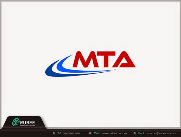 Mẫu logo công ty xây dựng MTA 1