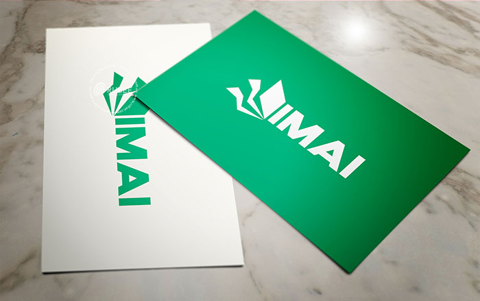 Phối cảnh thiết kế logo công ty điện lục Imai
