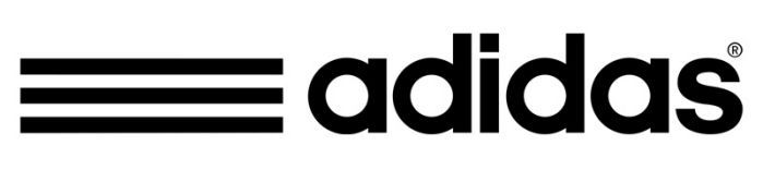 Adidas logo bằng chữ Word Mark thời kỳ 2005 