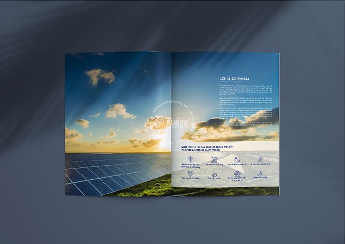 Profile công ty Ngũ Phúc Solar trang giới thiệu