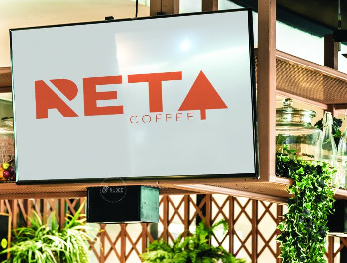 thiết kế logo quán cà phê Reta