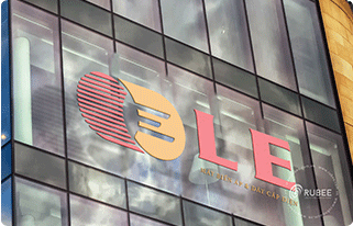 Thiết kế logo thiết bị điện LE