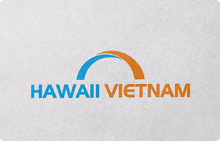 Thiết kế logo trung tâm Anh ngữ Hawaii Việt Nam