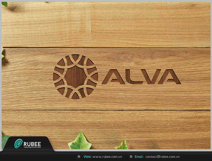 Thiết kế logo spa Alva