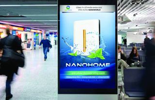 Biển quảng cáo máy lọc nước Nanohome