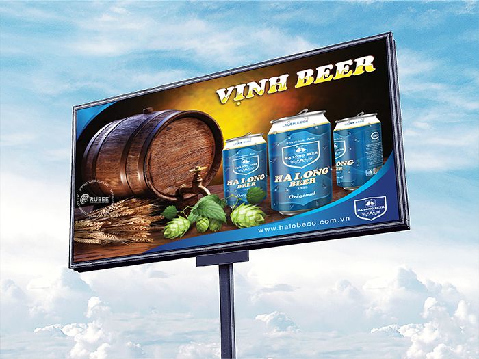 Poster Hạ Long beer