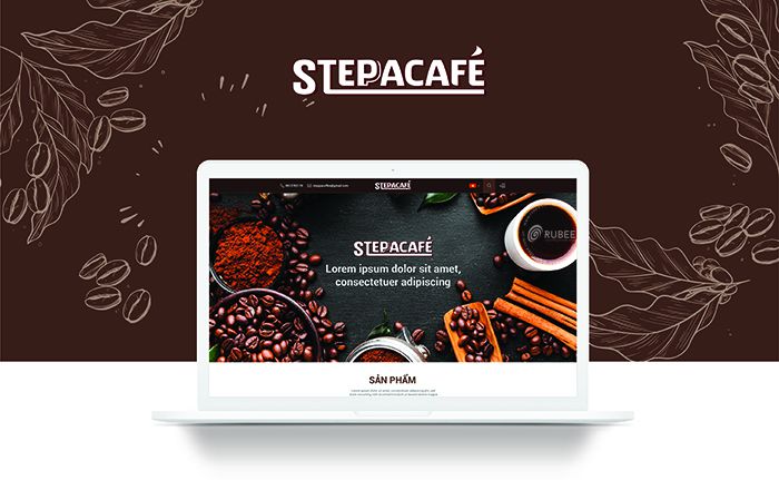 Thiết kế website Stepacafe