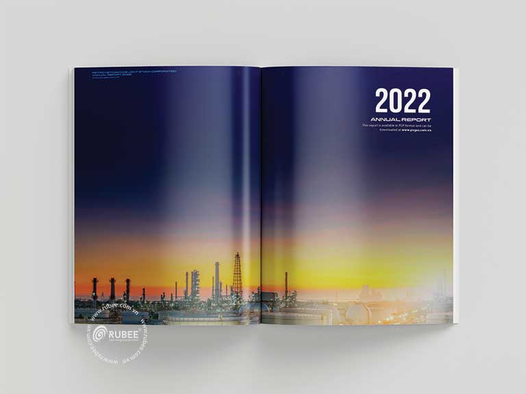 Báo cáo thường niên PV GAS 2022 trang nghỉ