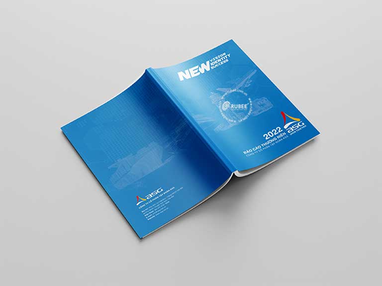 Bìa báo cáo thường niên ASG 2022 