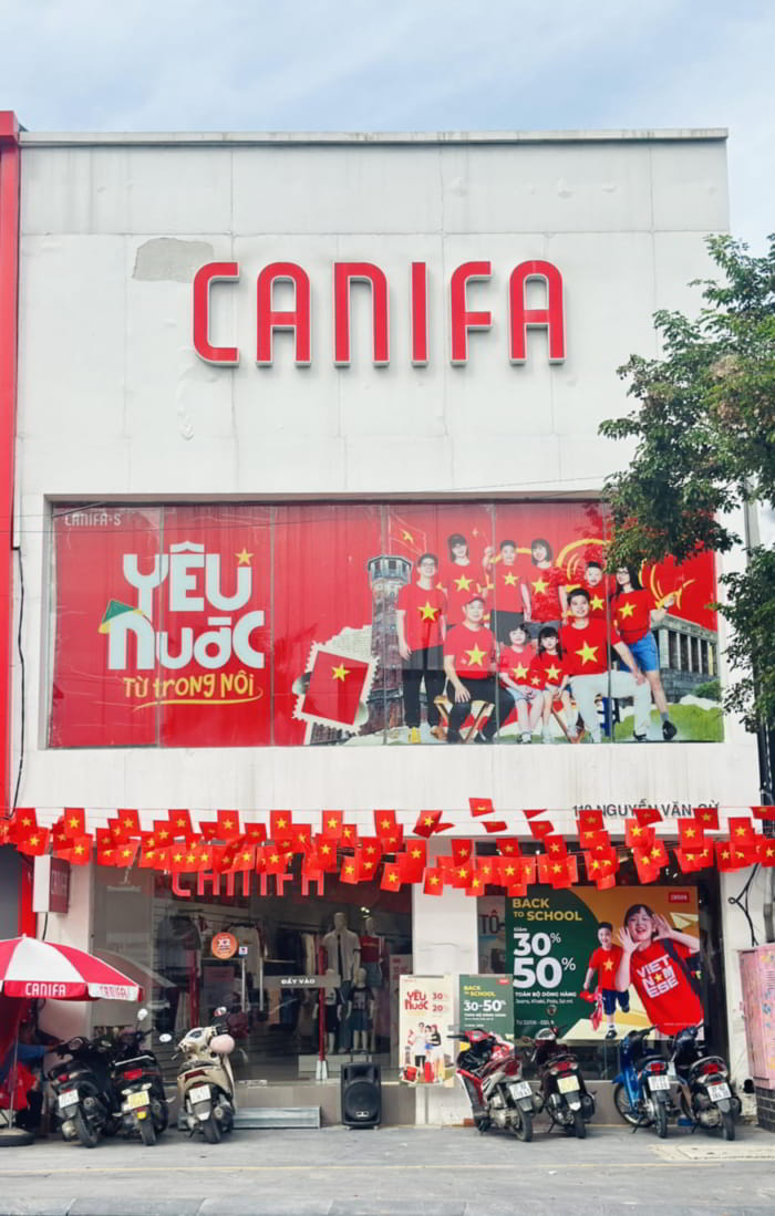 logo cửa hàng thời trang canifa