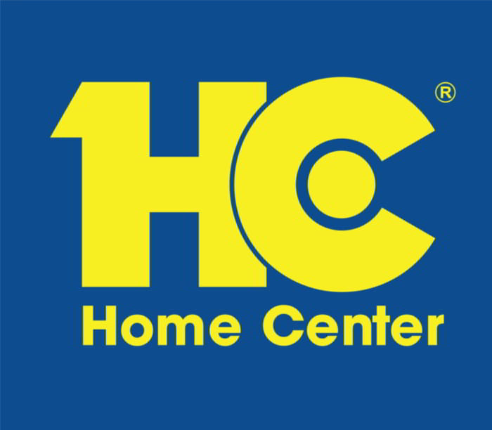 Logo siêu thị điện máy Home Center (HC)