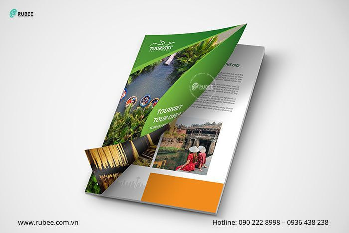 Mẫu thiết kế profile công ty du lịch