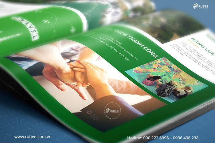 Mẫu thiết kế profile công ty du lịch