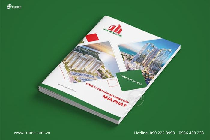 Một số mẫu thiết kế profile công ty bất động sản