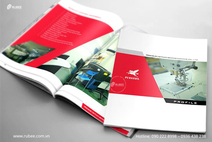 Một số mẫu thiết kế profile công ty may