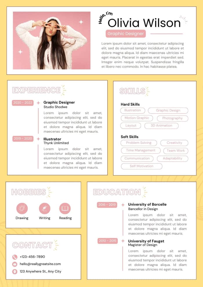 Nguyên tắc thiết kế profile cá nhân