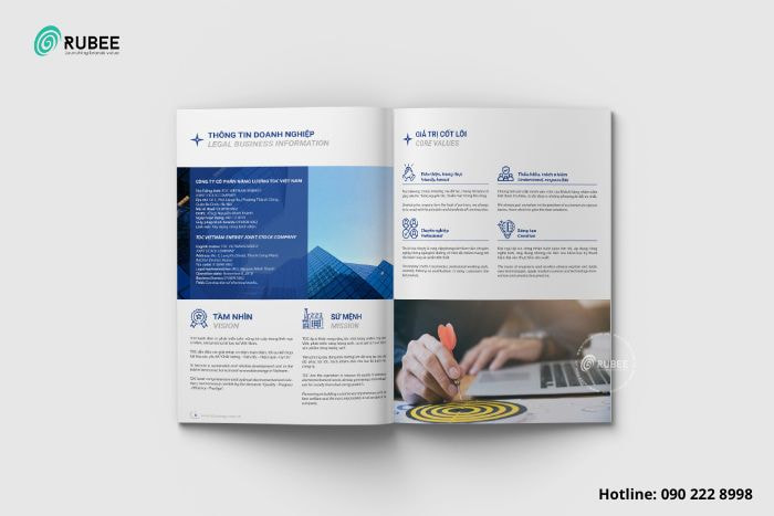 Thiết kế profile công ty tại Đà Nẵng