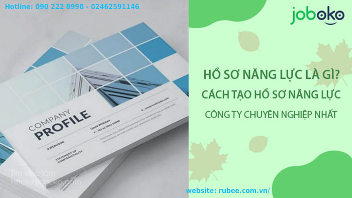 Thiết kế hồ sơ năng lực là gì?