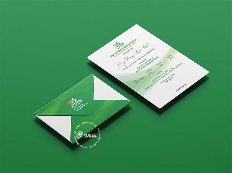 Thiệp mời Gas South