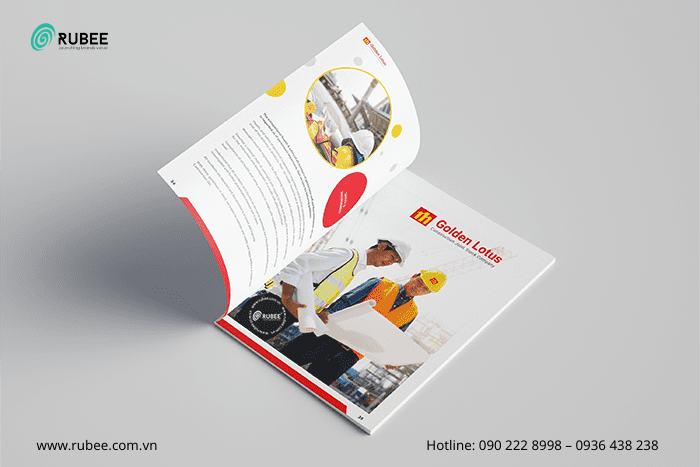 Thiết kế profile với hình minh hoạ sáng tạo