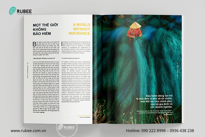 Profile theo phong cách tạp chí cao cấp