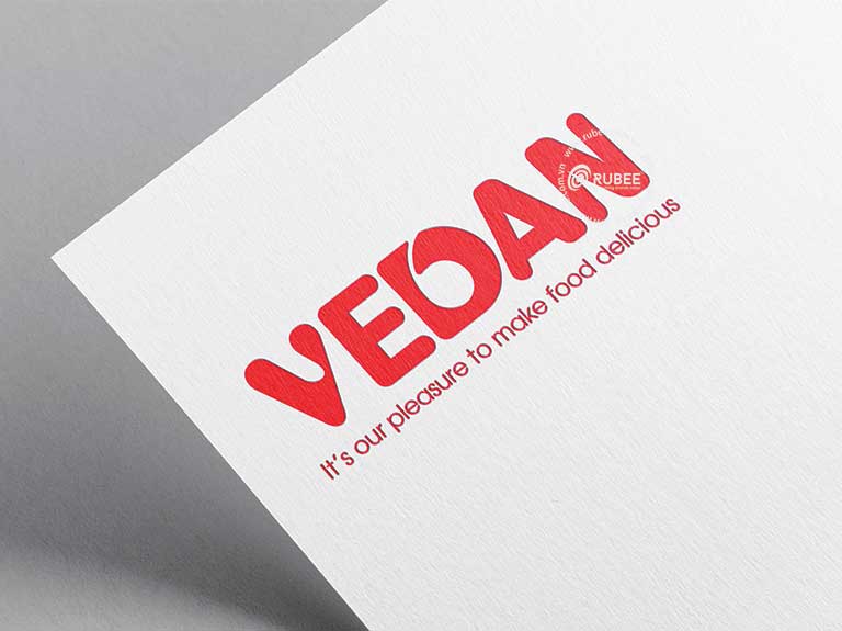 Phối cảnh Logo Vedan